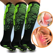 Kit Meia Alta Compressão Para Pernas E Pes Inchados Dores, Trombose E Insuficiencia Venosa Kit Meia Alta Compressão Para Pernas E Pes Inchados Dores, Trombose E Insuficiencia Venosa