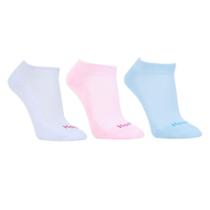 Kit Meia Altomax Cano Curto Atoalhada c/ 3 Pares Feminina