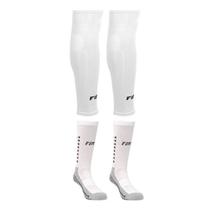 Kit Meia Antiderrapante + Canelito Pró Meião Cortado Sem Pé