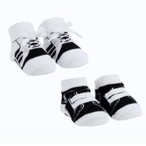 Kit Meia Bebê Festinha com 02 pares RN Menino Pimpolho