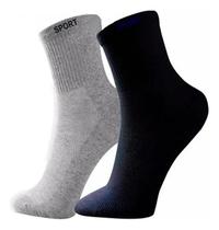 Kit Meia Cano Alto Sport 6 Pares Kit Meia Cano Alto Sport 6 Pares