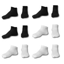 Kit Meia Cano Médio Algodão 06 Pares Adulto Dallf