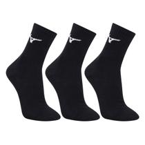 Kit Meia Cano Médio Mizuno Prime 3 Pares Kit Meia Cano Médio Mizuno Prime 3 Pares