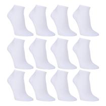 Kit Meia Cia da Meia 12 Pares Masulina