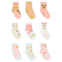 Kit meia colorida c/3 pares tag 26-30 fem pimpolho