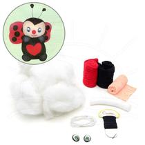 Kit Meia de Seda - Joaninha Fofa Kit Meia de Seda - Joaninha Fofa