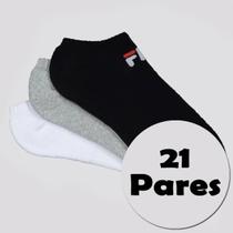 Kit Meia Fila 21 Pares Curto