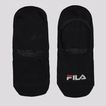 Kit Meia Fila 3 Pares Cano Invisível Preto