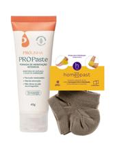 Kit Meia Homeofeet (Caqui) e Pro Paste 45g - Hmulti e Pro Unha Kit Meia Homeofeet (Caqui) e Pro Paste 45g - Hmulti e Pro Unha