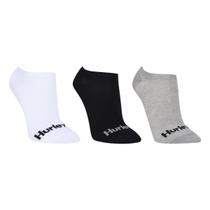 Kit Meia Hurley Casual Masculina - 3 Pares