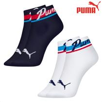 Kit Meia Infantil Puma Cano Baixo 2 Pares Confortável Kit Meia Infantil Puma Cano Baixo 2 Pares Confortável