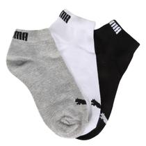 Kit Meia Infantil Puma Cano Curto 3 Pares Kit Meia Infantil Puma Cano Curto 3 Pares