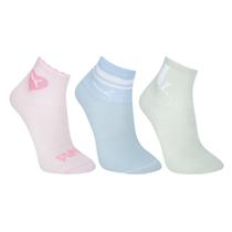 Kit Meia Infantil Puma Cano Longo Menina - 3 Pares Kit Meia Infantil Puma Cano Longo Menina - 3 Pares