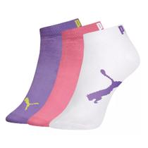 Kit meia infantil sapatilha 3 pares puma soquete algodão Kit meia infantil sapatilha 3 pares puma soquete algodão