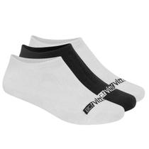 Kit Meia Invisível Actvitta com 2 brancas e 1 preta Kit Meia Invisível Actvitta com 2 brancas e 1 preta