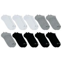Kit Meia Invisível Mash 10 Pares Algodão Sem Cano Esportiva Kit Meia Invisível Mash 10 Pares Algodão Sem Cano Esportiva