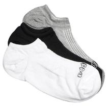 Kit Meia Kappa 3 Pares Super Invisível Feminina - 34-39