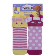 Kit Meia Lúdica RN Menina 00 ao 15 - Pimpolho Kit Meia Lúdica RN Menina 00 ao 15 - Pimpolho
