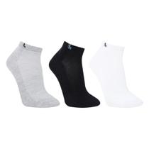 Kit Meia Lupo Cano Curto - 3 Peças Kit Meia Lupo Cano Curto - 3 Peças