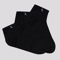 Kit Meia Lupo Cano Curto 9 Pares Preta Kit Meia Lupo Cano Curto 9 Pares Preta