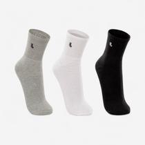 Kit Meia Lupo Cano Médio Com 3 Pares