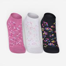 Kit Meia Lupo Feminina Com 3 Pares