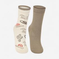 Kit Meia Lupo Infantil Com 2 Pares Kit Meia Lupo Infantil Com 2 Pares