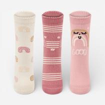 Kit Meia Lupo Infantil Com 3 Pares