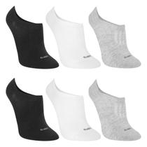 Kit Meia Lupo Sapatilha 6 Pares Masculino Kit Meia Lupo Sapatilha 6 Pares Masculino