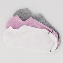 Kit Meia Lupo Sapatilha Sport 3 Pares Feminina Rosa