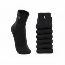 Kit Meia Lupo Sport Cano Médio 3 Pares - Preto Gênero:UnissexTamanho:MCor:Preto Kit Meia Lupo Sport Cano Médio 3 Pares - Preto Gênero:UnissexTamanho:MCor:Preto