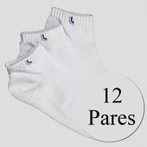 Kit Meia Lupo Walk Cano Curto 12 Pares Branca Kit Meia Lupo Walk Cano Curto 12 Pares Branca