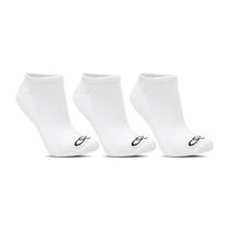 Kit Meia Masculina Adulta Curta Olympikus Branca 3 Pares