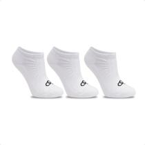 Kit Meia Masculino Adulto Invisivel Olympikus Branco Kit Meia Masculino Adulto Invisivel Olympikus Branco