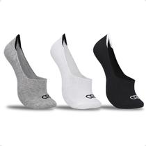Kit Meia Masculino Invisivel Olympikus Cores Diversas