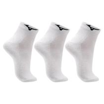 Kit Meia Mizuno Trimiz Basic 3 Pares Cano Curto Cod. 17513 - Kit Meia Mizuno Trimiz Basic 3 Pares Cano Curto Cod. 17513 -