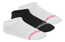 Kit Meia Molekinha Meninas Invisivel Sapatilha