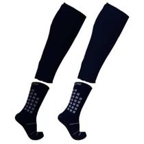 Kit meia multi antiderrapante + meião cortado Kit meia multi antiderrapante + meião cortado