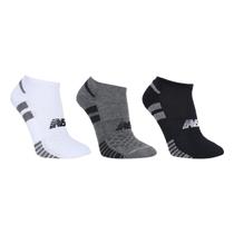 Kit Meia New Balance c/ 3 Pares Masculina Kit Meia New Balance c/ 3 Pares Masculina