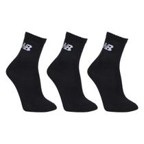 Kit Meia New Balance Cano Alto Logo C/3 Pares Kit Meia New Balance Cano Alto Logo C/3 Pares