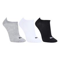 Kit Meia New Balance Invisível Logo c/ 3 Pares Kit Meia New Balance Invisível Logo c/ 3 Pares