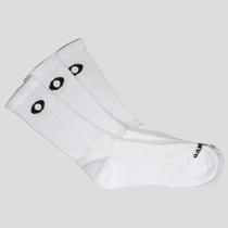 Kit Meia Oakley Essential Crew 3 Pares Cano Alto Branca Kit Meia Oakley Essential Crew 3 Pares Cano Alto Branca