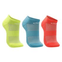 Kit Meia Olympikus Neon 3 Pares Masculino