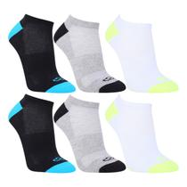 Kit Meia Olympikus Treino In C/ 6 Pares Feminina