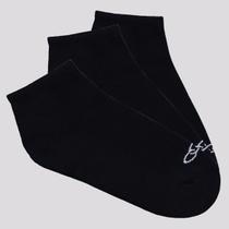 Kit Meia Olympikus Tripack Cano Curto Preta