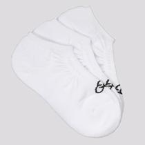 Kit Meia Olympikus Tripack II Cano Invisível Branc