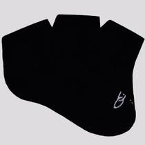 Kit Meia Olympikus Tripack Low Cano Curto Preta