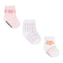 Kit Meia Presente Pimpolho C/3 00 a 15 Fem Estampado 002170 Kit Meia Presente Pimpolho C/3 00 a 15 Fem Estampado 002170