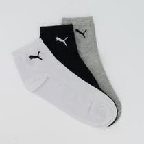 Kit Meia Puma 3 Pares Cano Médio Kit Meia Puma 3 Pares Cano Médio