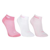 Kit Meia Puma Cano Baixo Esportiva 3 Pares Feminina Kit Meia Puma Cano Baixo Esportiva 3 Pares Feminina